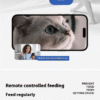 27b549a3-2059-4ab4-9a69-e67f0d9f43cd Smart Automatic Pet Feeder for Cats & Dogs - Timed & Quantitative Feeding Machine with 1080P HD Camera & WiFi Remote Control
